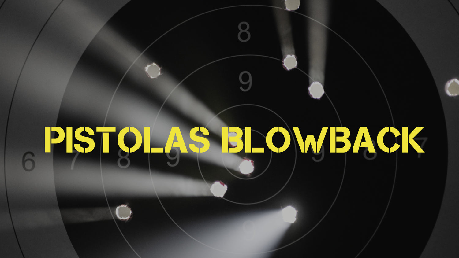 Pistolas Blowback