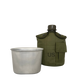 Cantimplora Camping + Tazón de aluminio